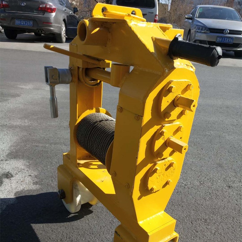 多功能拉轨机SLY-3搬运工具钢轨搬运车运轨小车吊轨机