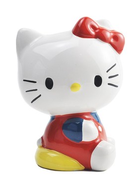 y猫创意存钱罐可爱陶瓷儿童房装饰摆件节日礼品