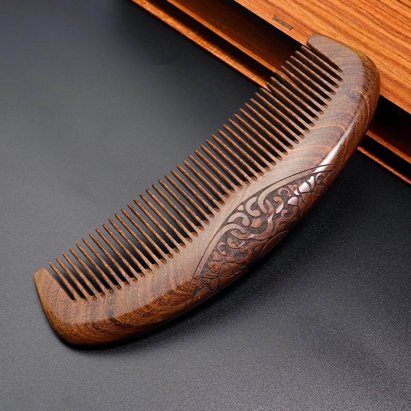 家用卷发梳按摩梳防静电美发小梳子木梳子网红款防脱发长发头梳