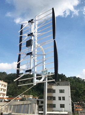 aoh侨华地面波无线电视数字接收鱼骨苍蝇拍相控天线架AV09