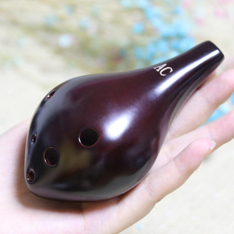 楚吟 陶笛6孔中音AC调陶笛六孔长嘴古风初学者入门小演奏,乐器/吉他/钢琴/配件,陶笛,淘宝优惠券,粉丝福利购,淘宝优惠卷