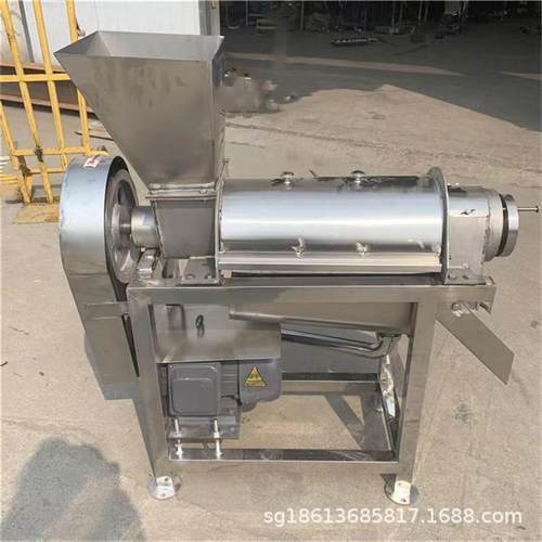 青梅柠檬工业螺旋榨汁机蔓越莓去皮去核打浆机大型枇杷打泥机