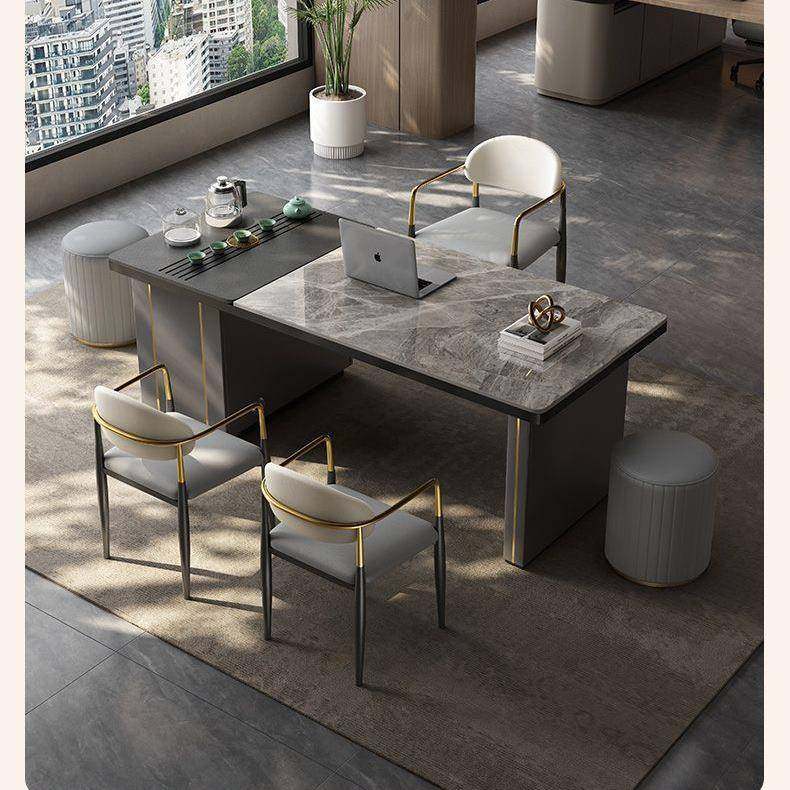 【折扣价】岩板茶桌椅组合轻奢办公桌简约家用阳台功夫烧水泡办公,鲜花速递/花卉仿真/绿植园艺,其它园艺用品,淘宝优惠券,粉丝福利购,淘宝优惠卷