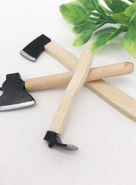 1:12迷你娃娃屋dollhouse miniature家具场景摆件斧子农场道工具