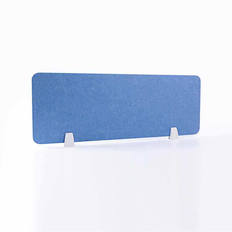 屏风桌子隔断板夹办公桌家具配件面隔板挡板聚酯纤维桌面屏风板