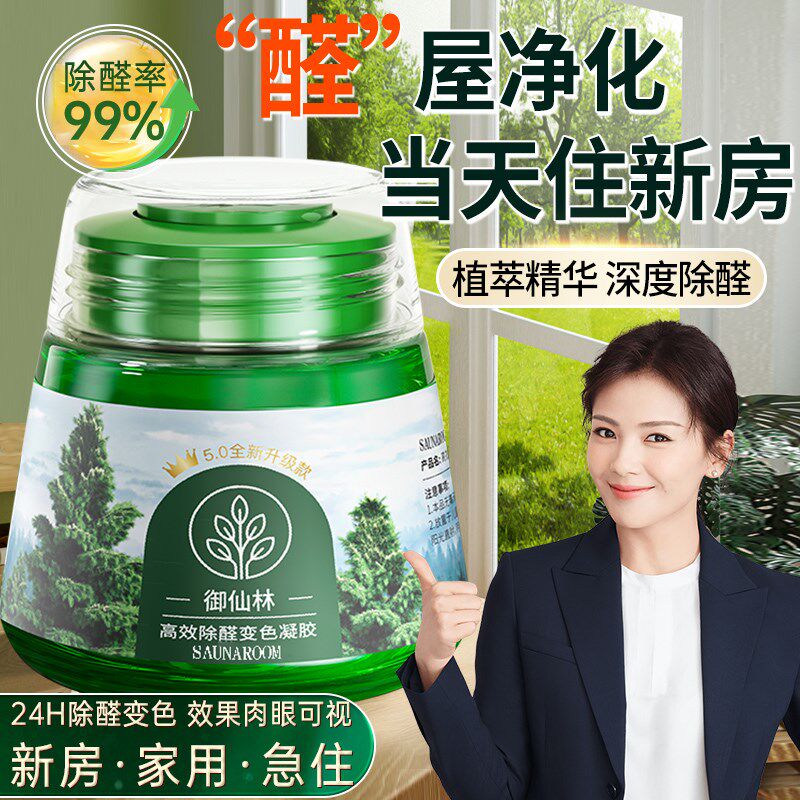 除甲醛新房家用非活性炭包新房子装修除甲醛去异味剂果冻神器