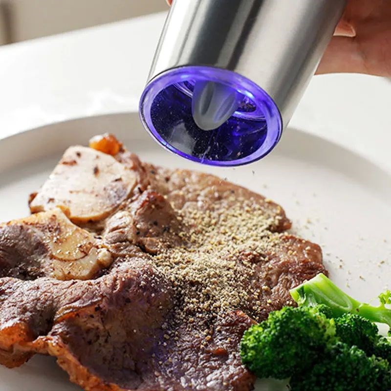 Electric Automatic Mill Spice Salt and Pepper Grinder Gravit