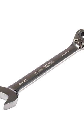 【折扣价】46611棘轮扳手双向梅开扳手梅花开口两用快扳铬钒钢18M