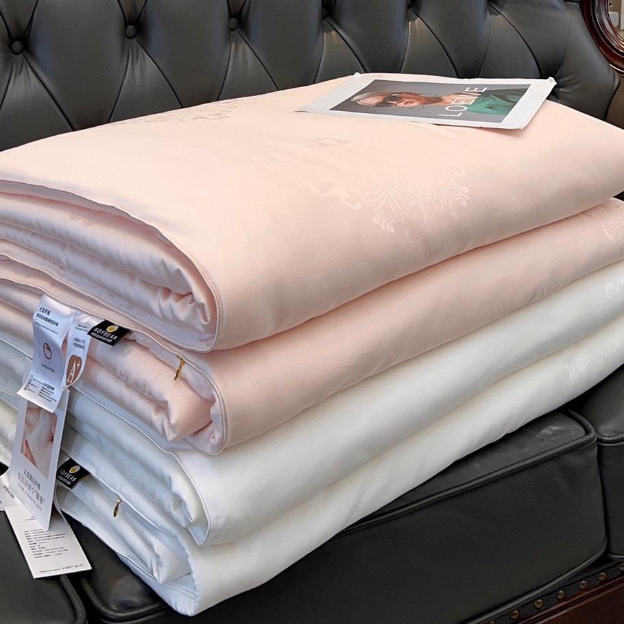 【折扣价】60木本大豆被轻巧贴身纤维被轻奢提花家用单双人春秋被