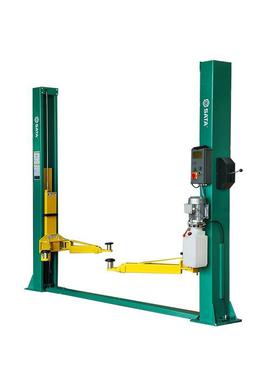 【折扣价】QB双柱汽车起落架四轮举升机4吨汽车升降机手动AE5002-