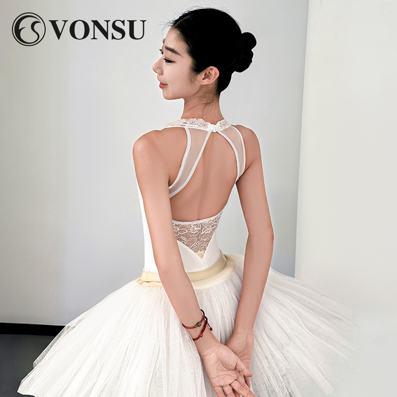 洛桑123李彩恩同款芭蕾体服连体