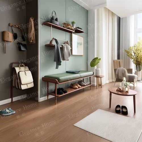 北欧简约实木换鞋凳家用门口入户玄关鞋柜一体可收纳鞋架入户鞋凳