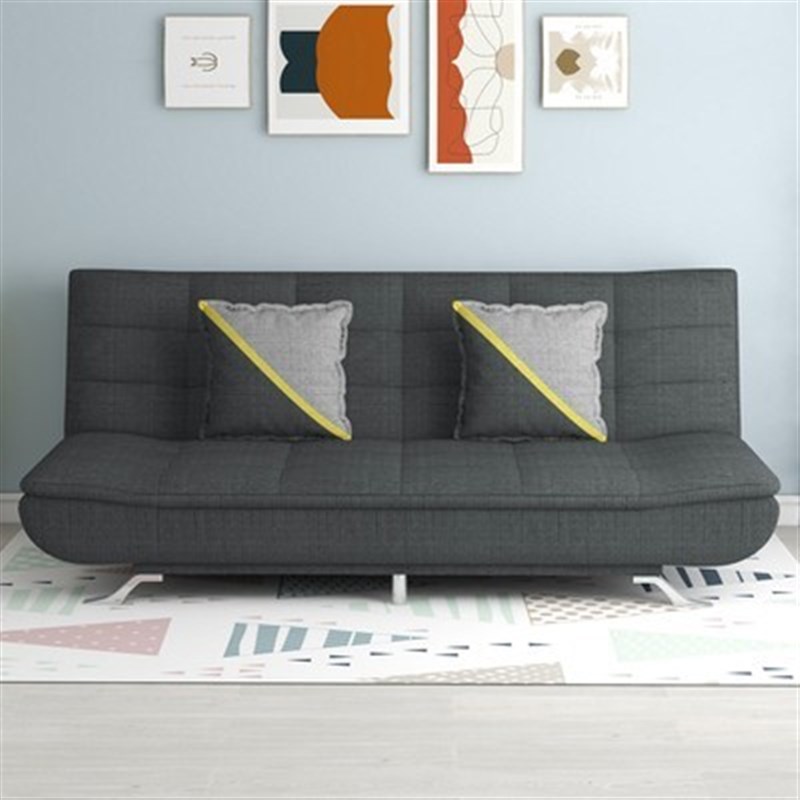 乳胶科技布皮艺经济型可折叠小户型1.9米双人两用拆洗布艺沙发床