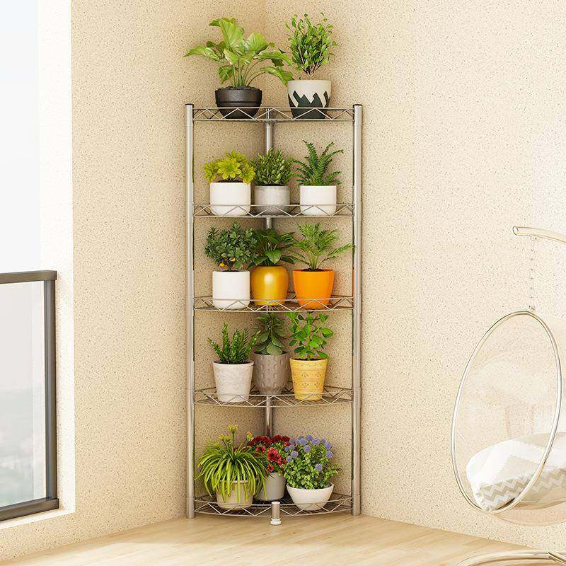 【折扣价】不锈钢阳台转角花架室外三角落地多肉大花盆架墙角多层,鲜花速递/花卉仿真/绿植园艺,其它园艺用品,淘宝优惠券,粉丝福利购,淘宝优惠卷