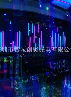 【折扣价】深圳厂家LED酒吧屏led透明屏全彩led格栅屏酒吧冰屏展