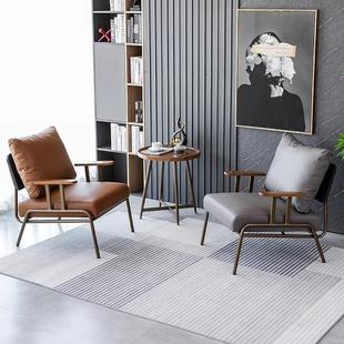 【折扣价】欧式客厅沙发椅桌子组合现代简约民宿阳台休闲双人沙发