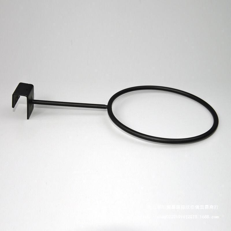 卡1.5方管篮球足球展示架托架挂架圆形体育用品球托放球货架五金