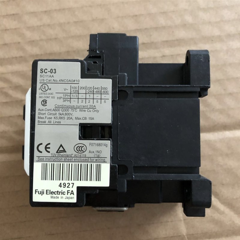 富士型SC-03交流接触器24V36V48V110V220V380V SC-0/05/4-0/4-1