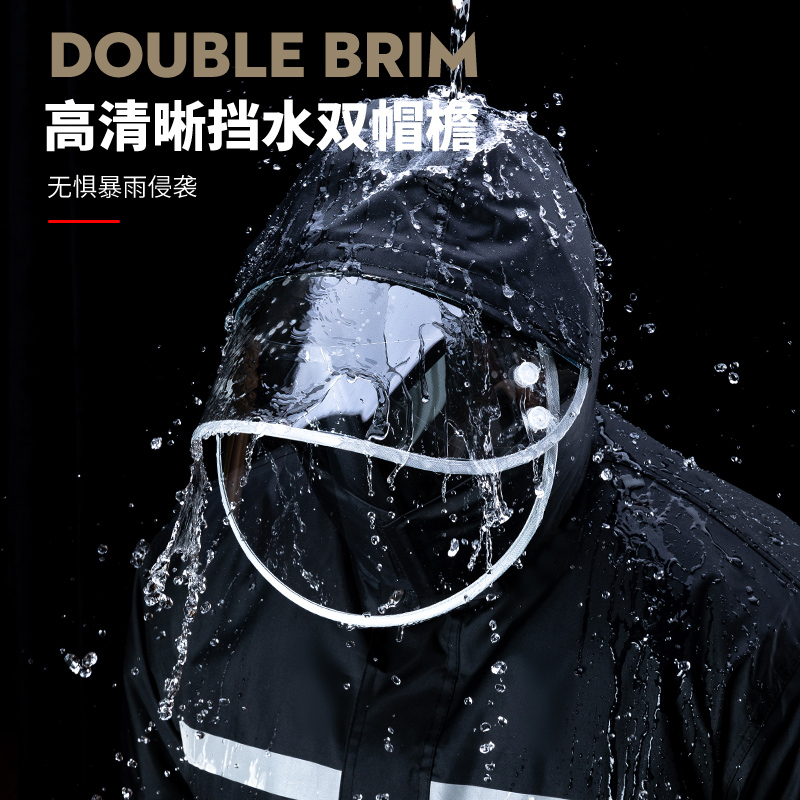 雨衣男款长款全身防暴雨男女士连体单人成人户外工地劳保套装雨衣