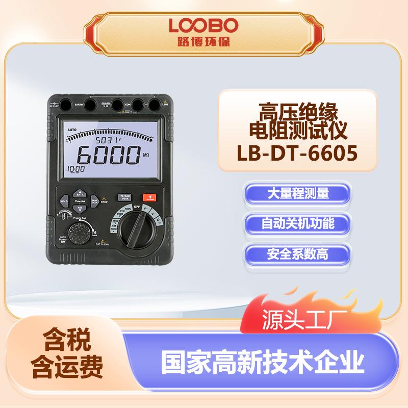 高压绝缘电阻测试仪LB-DT-6605指针绝缘表交直流电压测量仪表