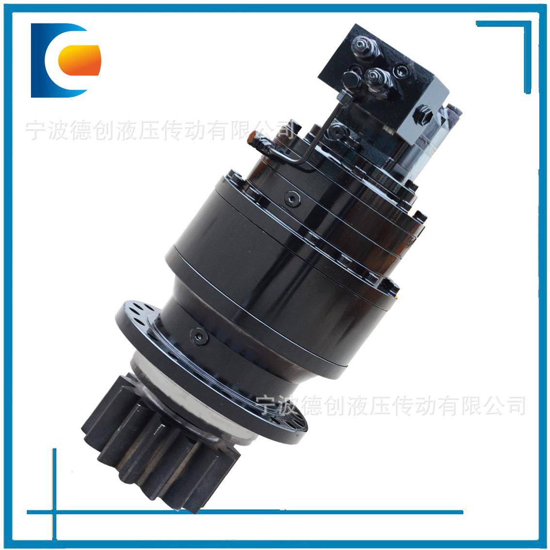 驱动随车吊回转支撑的D305L2双液压回转减速机稳定性强工作扭力大