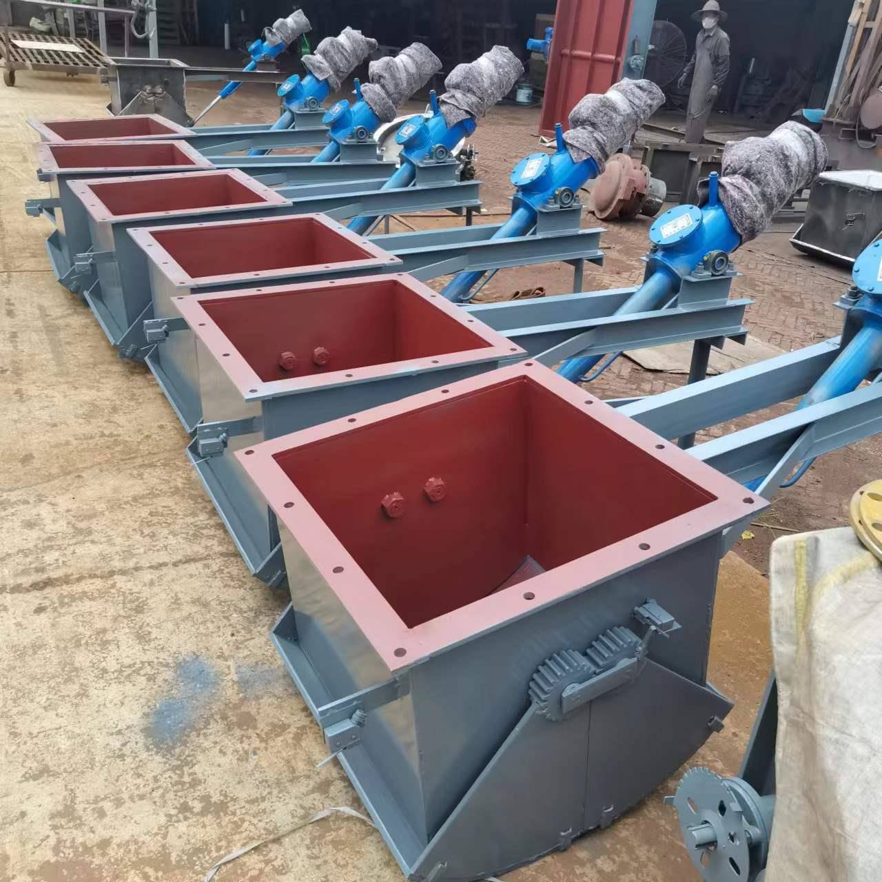 大口径扇形气动腭式阀门厂家供应腭式阀电液动卸排分料阀