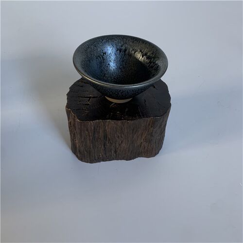 千年乌木实木铁壶饰热垫装隔底座原木天然树桩墩子花花盆瓶摆设垫