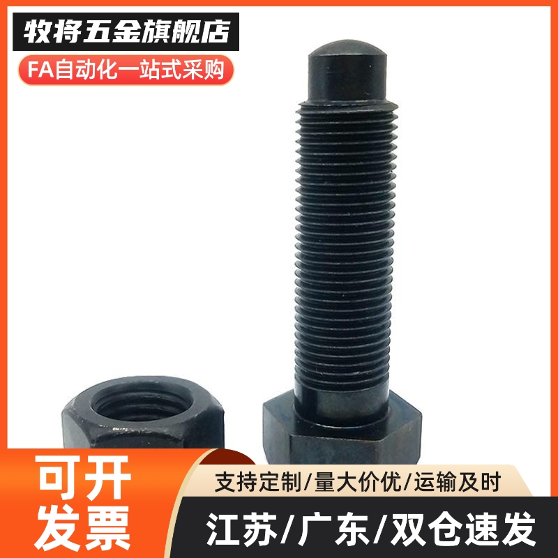 PBE01代/ 定位螺栓STBA4/5/6/8/10/12/16 粗牙/ 螺纹前端R型