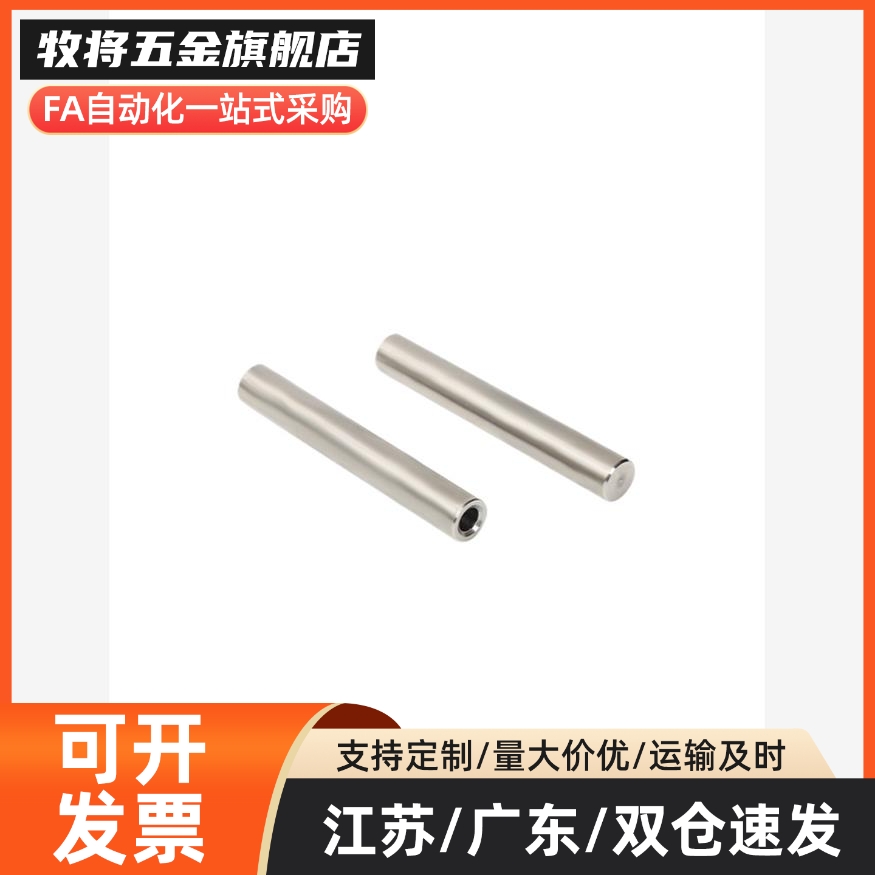 导向轴 一端内螺纹型SCD01/2/6/7/21/22/51-D10-L100-M4 g6