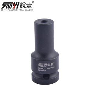 锐壹1/2全牙双头牙螺丝套筒无头内螺纹套筒预埋锁紧螺母套筒工具