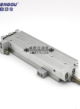 亚德客型滑X气缸HLQL HL58台6X8X10X12X16X20 25 30 40 Q0 75S AS