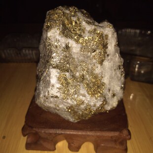 金都招远金石金矿原石摆件桌面办公礼品金石山高品相招财石礼