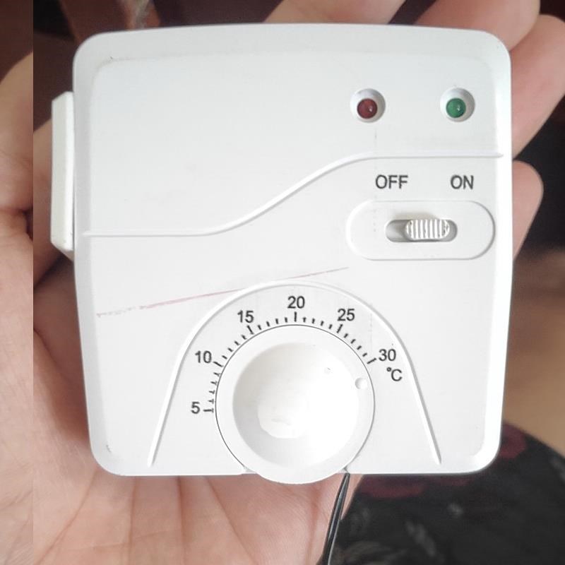 智能温控器调温控制器控温器遥控数字液晶显示温控器机械调温电源
