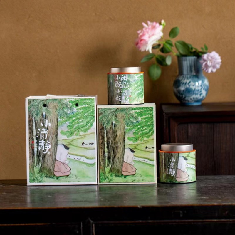 通宇茶叶散茶福鼎白茶白牡丹绿茶龙井信阳毛尖口铁罐装