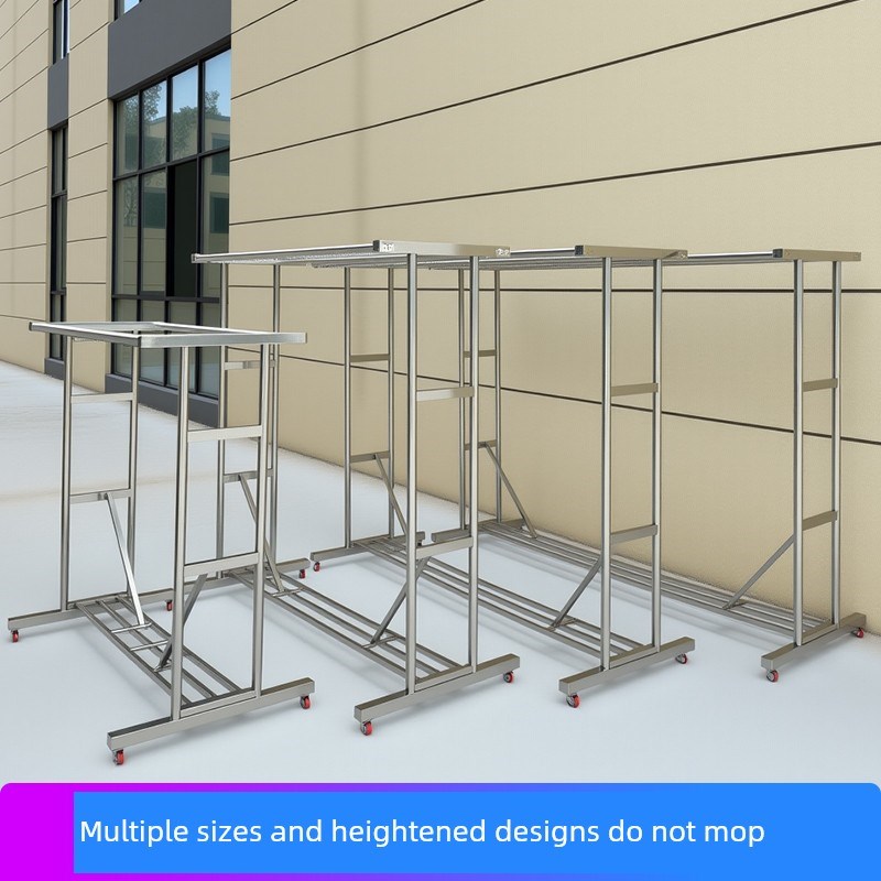 管晾衣架立式家用户外阳台晾衣架简易水管晾衣棒