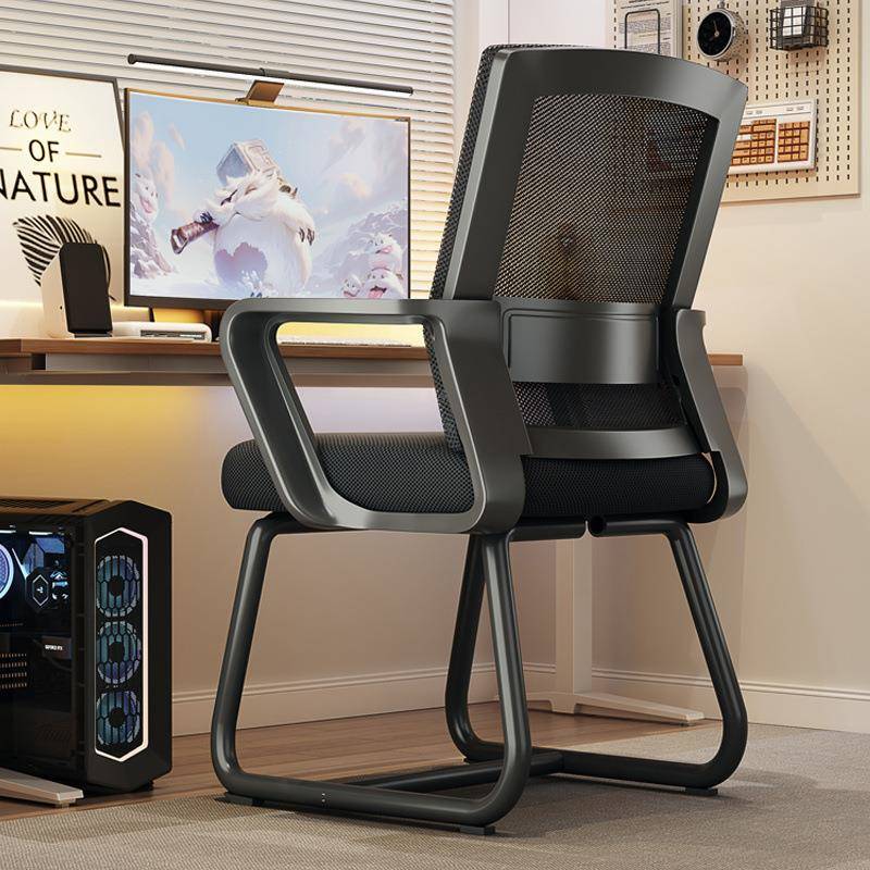 电脑椅子久坐办公座椅办公椅家用舒服书桌宿舍学习靠背椅弓形