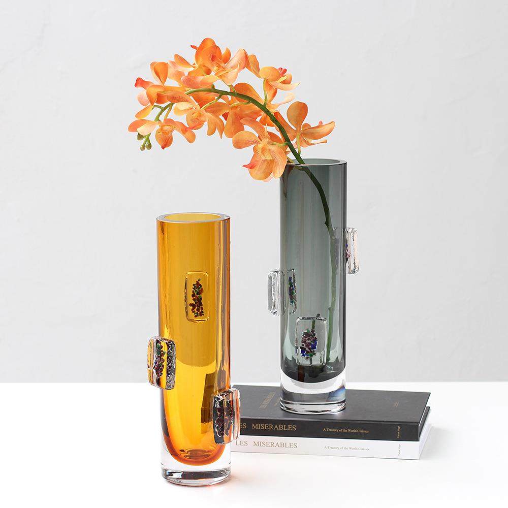 碧轩北欧加厚直筒玻璃透明花插现代创意简约客厅摆件软装插花器,3C数码配件,USB灯,淘宝优惠券,粉丝福利购,淘宝优惠卷