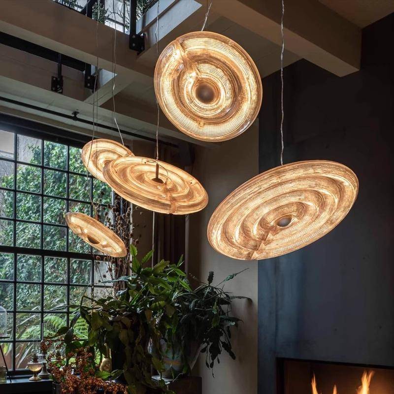 KooijFresnel玻璃吊灯设计师现代简约餐厅吧台灯售楼处样板间灯