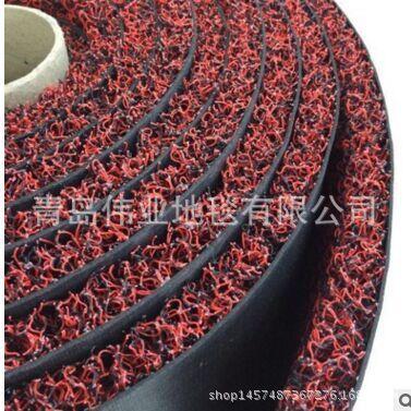 12mm订底汽车脚垫双色地垫拉丝地垫加工