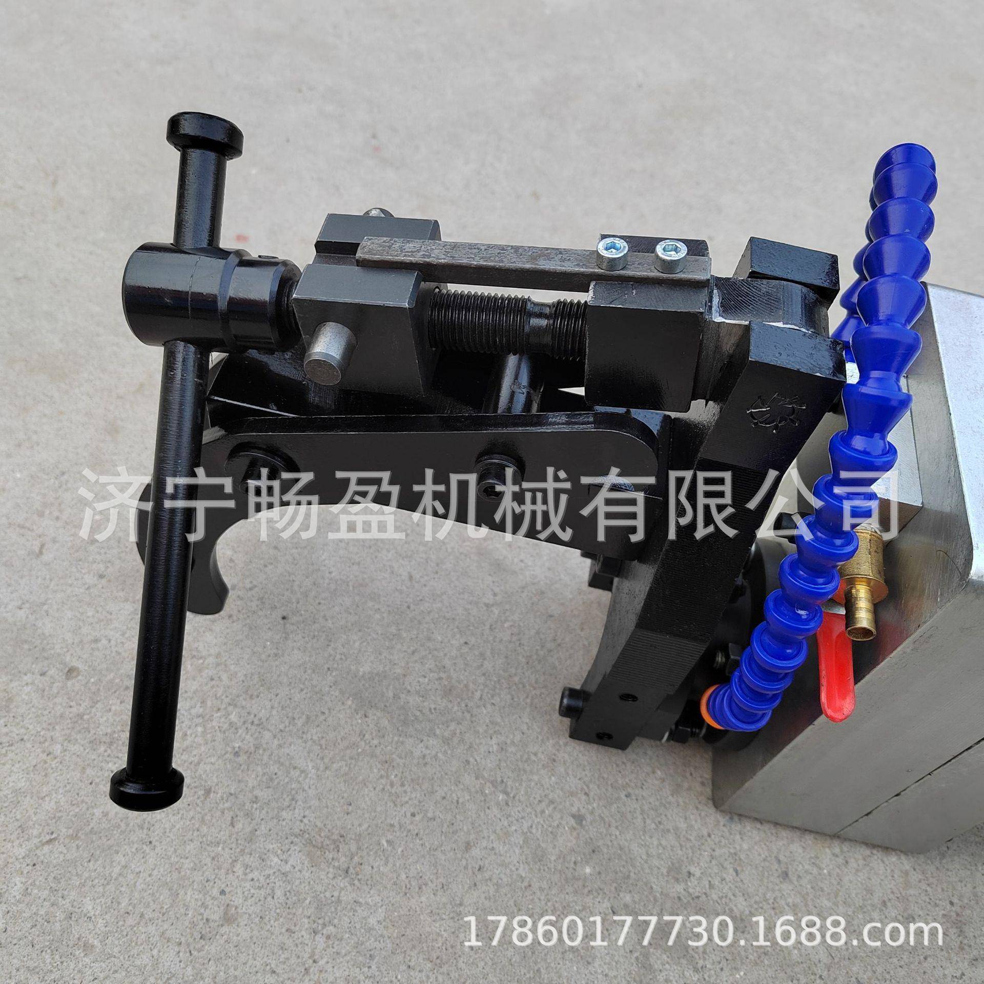 ZGQ气动钢轨钻孔机轨道线路开孔矿井下用轻轨钻孔机风动轨道钻