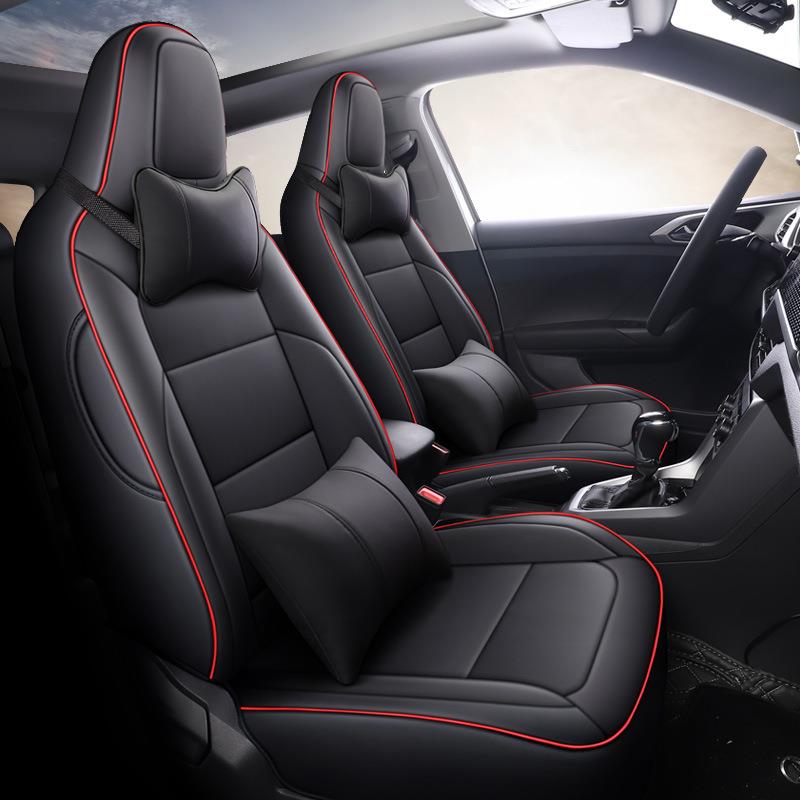 专车途铠专用舒适座椅套优质耐磨皮革四季通用全包围五座汽车坐垫