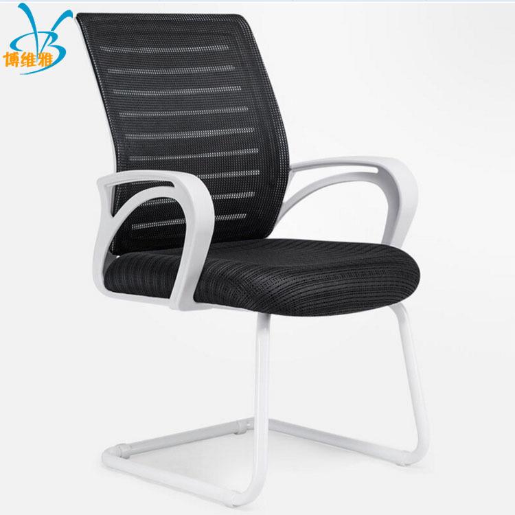 电脑椅家用办公椅公司员工椅会议椅学生座椅棋牌室坐椅弓形椅子