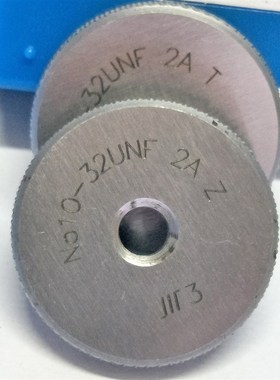 成量螺纹规川牌NC/NF/NS/NEF/UN螺纹环规No2No4No5No6No8No10No12