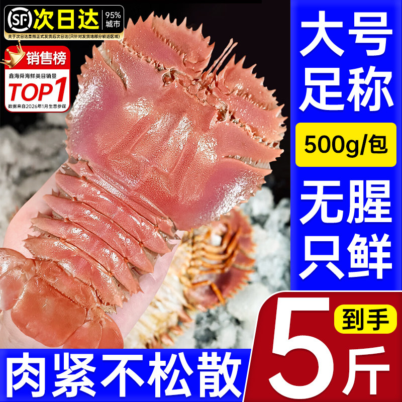琵琶虾新鲜九齿扇虾海鲜虾姑特大濑尿虾生鲜水产非舟山活冷冻爬虾