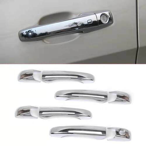 适用于克莱斯勒300300C05-10款拉手壳车门外把手贴碳纤纹烤漆黑