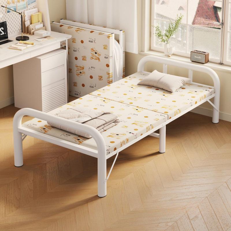 折叠床单人家用简易床办公室睡觉神器宿舍午休小床出租屋留宿铁床