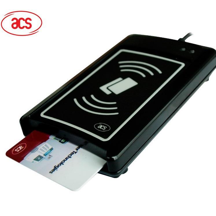 现货ACR1281U-C1智能IC芯片卡双界面读写器接触式读卡器