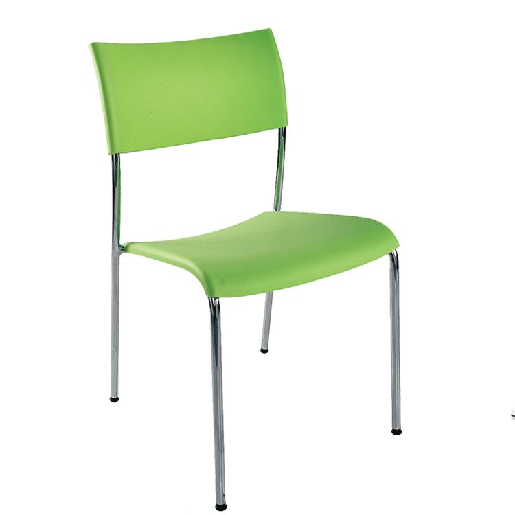 会议椅四脚工作椅多色会议会客接待洽谈椅休闲办公椅塑料椅