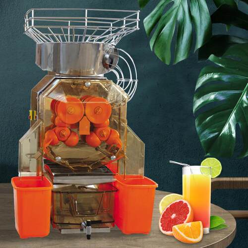 外贸柠檬鲜橙榨汁机橙汁机商用全自动榨橙机Orange juice machine