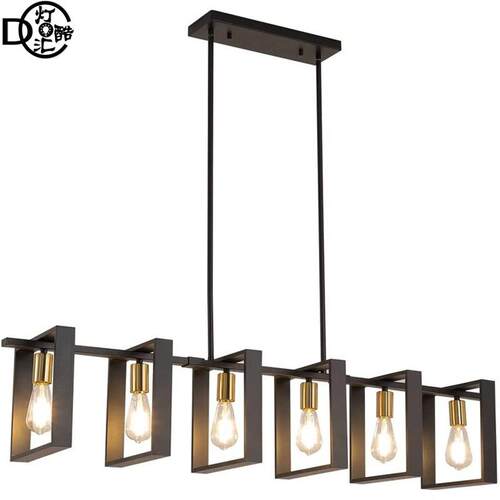 怀旧铁艺装饰灯 复古工业风餐厅客厅酒吧网咖吊灯Kitchen Lights